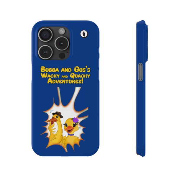 Bubba and Gus's Wacky and Quacky Adventures Slim Phone Cases - Image 31