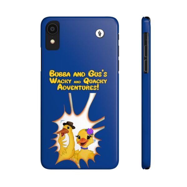 Bubba and Gus's Wacky and Quacky Adventures Slim Phone Cases